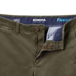 Men's Sonoma Goods For Life® Straight-Fit Stretch Chino Pants -Sonoma Goods For Life Mens 2865618 ALT2