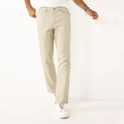 Men’s Sonoma Goods For Life® Regular-Fit 5-Pocket Everyday Pants