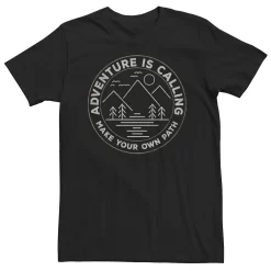 Men's Sonoma Goods For Life® Adventure Is Calling Make Your Own Path Geometric Landscape Tee