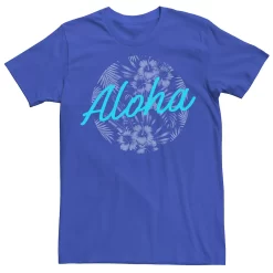 Men's Sonoma Goods For Life® Aloha Tropical Flower Circle Portrait Tee