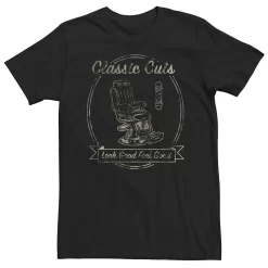 Men's Sonoma Goods For Life® Classic Cuts Barber Shop Distressed Logo Tee