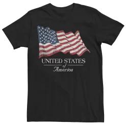 Men's Sonoma Goods For Life® United States Of America Waving Flag Portrait Tee