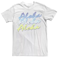 Men's Sonoma Goods For Life® Aloha Gradient Word Stack Tee