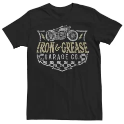 Men's Sonoma Goods For Life® "Iron & Grease Garage Co." Motorcycle Crest Shield Tee