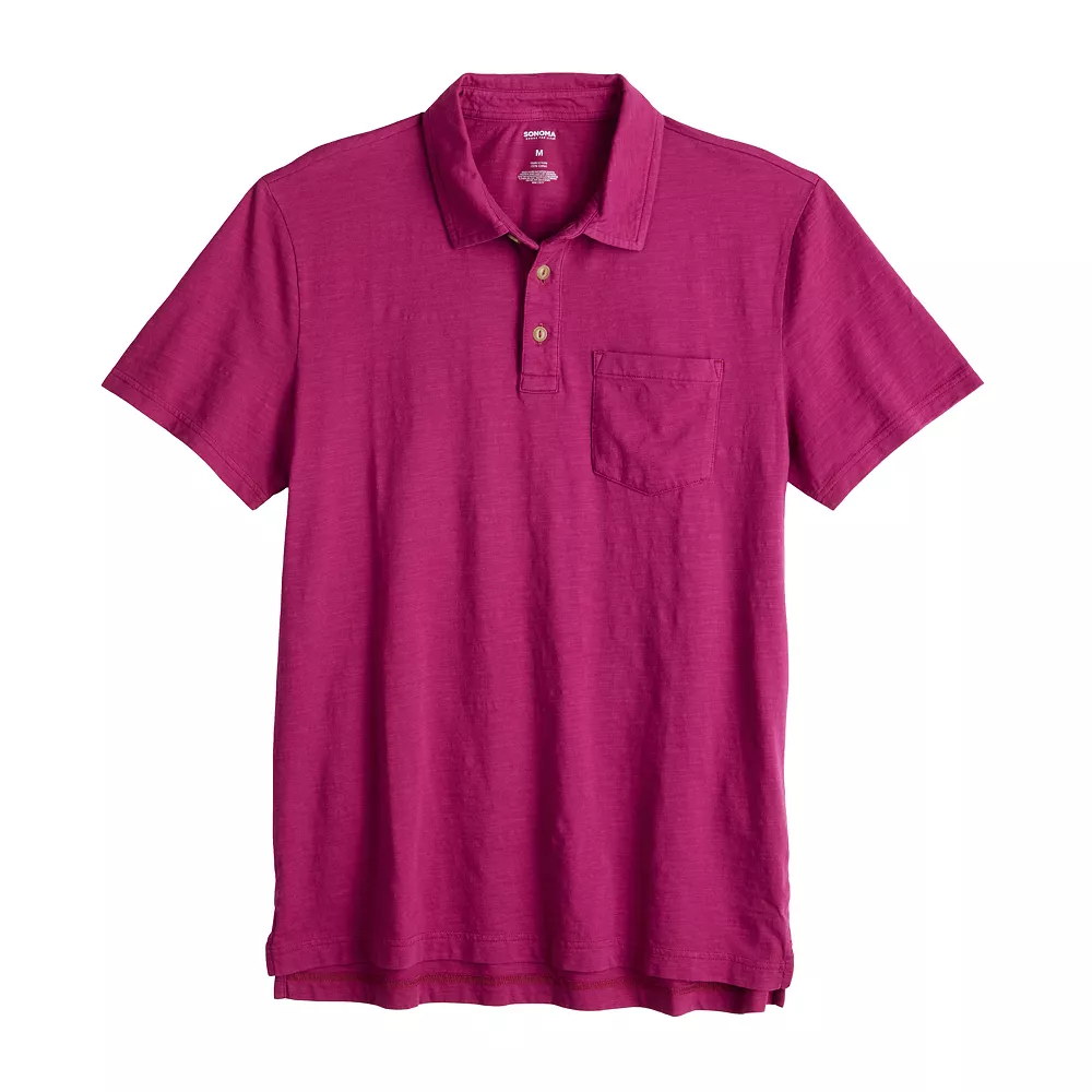 Men's Sonoma Goods For Life® Supersoft Lightweight Polo 2 Men's Sonoma Goods For Life® Supersoft Lightweight Polo - Image 2