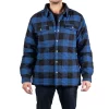 Men's Sonoma Goods For Life® Flannel Sherpa-Lined Shirt Jacket