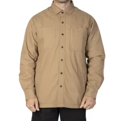 Men's Sonoma Goods For Life® Fleece-Lined Canvas Shirt Jacket