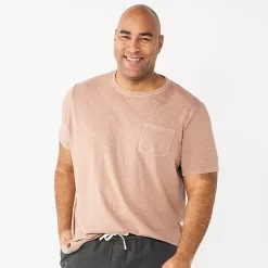 Big & Tall Sonoma Goods For Life® Slubbed Crewneck Tee