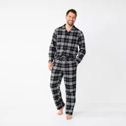 Men's Sonoma Goods For Life® 2-Piece Flannel Pajama Set