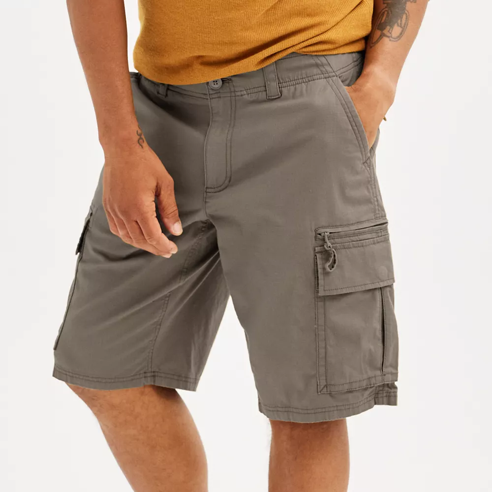 Men's Sonoma Goods For Life® 12" Flexwear Ripstop Cargo Shorts 1 Men's Sonoma Goods For Life® 12" Flexwear Ripstop Cargo Shorts