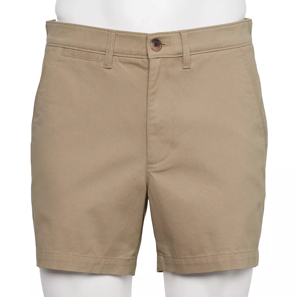 Men's Sonoma Goods For Life® 5" Flexwear Flat-Front Shorts 1 Men's Sonoma Goods For Life® 5" Flexwear Flat-Front Shorts
