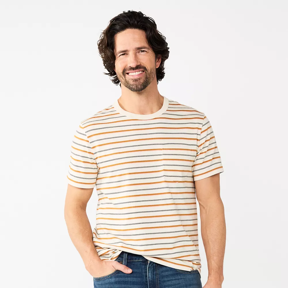 Men's Sonoma Goods For Life® Striped Pocket Tee 1 Men's Sonoma Goods For Life® Striped Pocket Tee