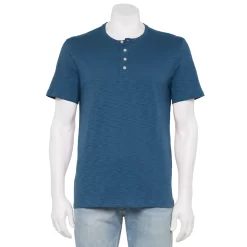 Men's Sonoma Goods For Life® Adaptive & Easy Dressing Short Sleeve Henley
